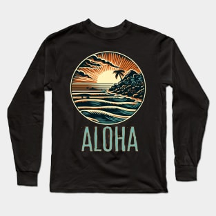 Island Vibes - Aloha for the Whole Family Long Sleeve T-Shirt